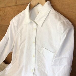 J. Crew White Button Down Shirt